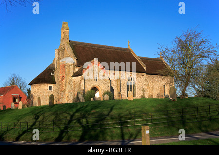 St.-Laurentius-Kirche in Ingworth, Norfolk, Großbritannien. Stockfoto