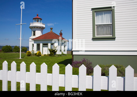 Mukilteo Lighthouse Park, Mukilteo, größere Seattle, Bundesstaat Washington, Vereinigte Staaten von Amerika, Nordamerika Stockfoto