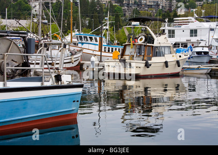 Fischer Terminal, Seattle, Washington State, Vereinigte Staaten von Amerika, Nordamerika Stockfoto