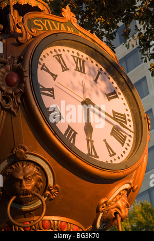 Sylvan Brothers Uhr auf Main Street, Columbia, South Carolina, Vereinigte Staaten von Amerika, Nordamerika Stockfoto