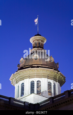 State Capitol Dome, Columbia, South Carolina, Vereinigte Staaten von Amerika, Nordamerika Stockfoto
