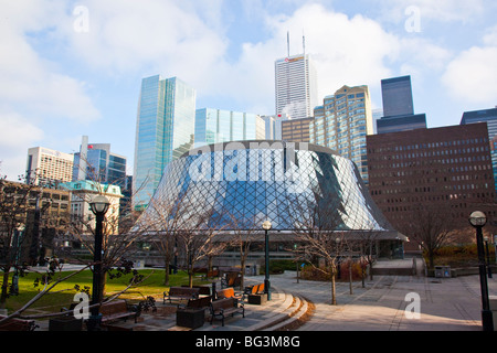 Roy Thomson Hall in der Innenstadt von Toronto Kanada Stockfoto