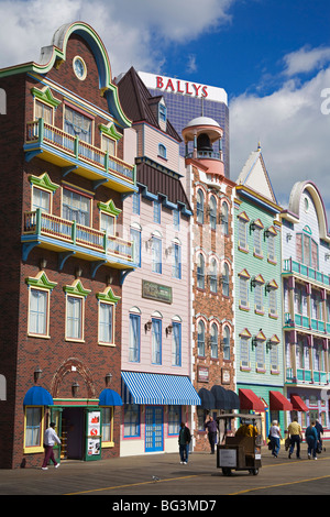 Bally es Casino und Hotel, Atlantic City Boardwalk, New Jersey, Vereinigte Staaten von Amerika, Nordamerika Stockfoto