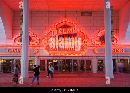 Trump Taj Mahal Casino, Atlantic City, New Jersey, Vereinigte Staaten von Amerika, Nordamerika Stockfoto