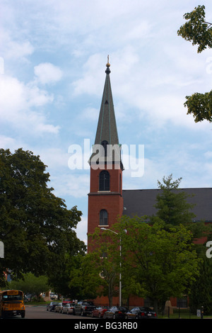 Eine Kirche in Salem Massachusetts Stockfoto