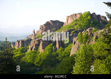 Rock-Formationen, Belogradchik, Bulgarien, Europa Stockfoto