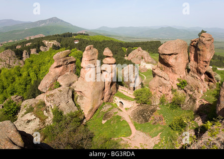 Kaleto Festung, Felsformationen, Belogradchik, Bulgarien, Europa Stockfoto