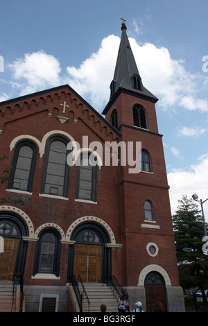 Eine alte Kirche in Salem Massachusetts Stockfoto