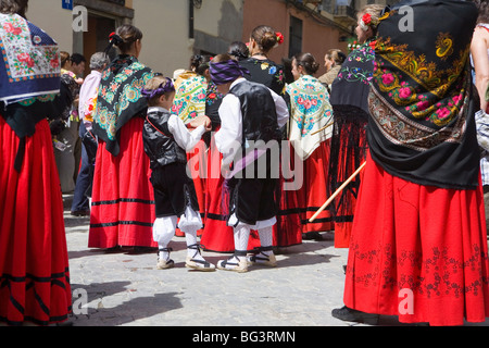 Feier der ersten Freitag im Mai, Jaca, Aragon, Spanien, Europa Stockfoto