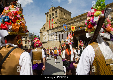 Feier der ersten Freitag im Mai, Jaca, Aragon, Spanien, Europa Stockfoto