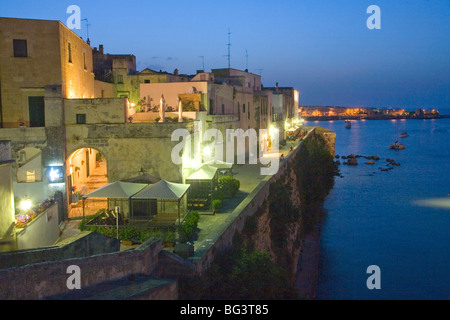 Alte Stadt, Otranto, Lecce Provinz, Apulien, Italien, Europa Stockfoto