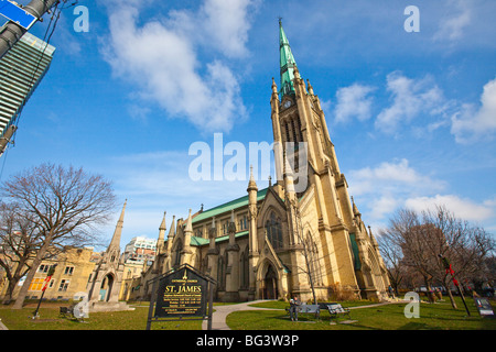 Bischöfliche Kathedrale St. Jakobskirche in Toronto Kanada Stockfoto