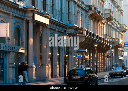 Kärntner Ring, Hotel Imperial, Ringstraße, Wien, Österreich | Kärntner Ring, Ring, Wien, Österreich Stockfoto