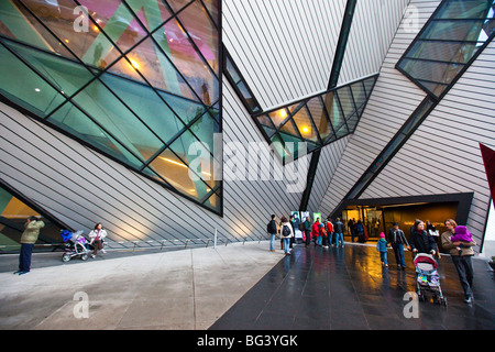 Royal Ontario Museum oder ROM in Toronto Kanada Stockfoto