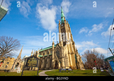 Bischöfliche Kathedrale St. Jakobskirche in Toronto Kanada Stockfoto