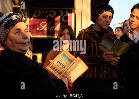 Israel, Bnei Brak, Segen der Sonne, Birkat Hachama Gebet Stockfoto