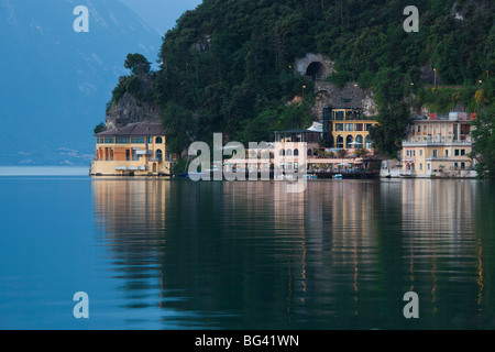 Seenplatte, Gardasee, Riva del Garda, Italien-Trentino-Südtirol, Excelsior Hotel in La Punta Stockfoto