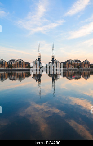 England, London, Royal Victoria Docks Stockfoto