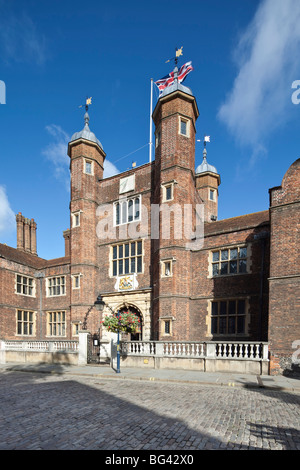 Abt Krankenhaus (Alms House), High Street, Guildford, Surrey, England Stockfoto