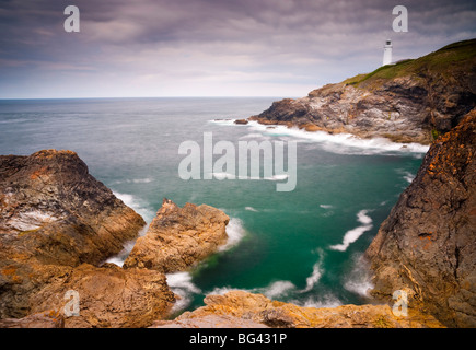 Großbritannien, England, Cornwall, Trevose Head Leuchtturm Stockfoto