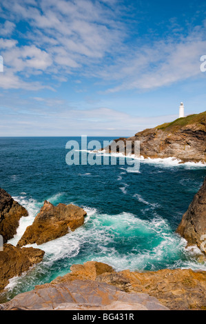 Großbritannien, England, Cornwall, Trevose Head Leuchtturm Stockfoto