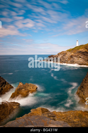 Großbritannien, England, Cornwall, Trevose Head Leuchtturm Stockfoto