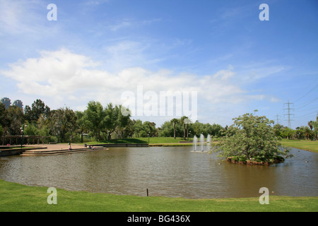 Israel, Tel Aviv. Hayarkon Park Stockfoto