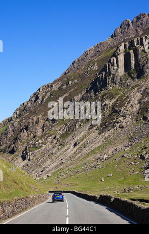 Wales, Gwynedd, Snowdonia-Nationalpark, Llanberis Pass Stockfoto