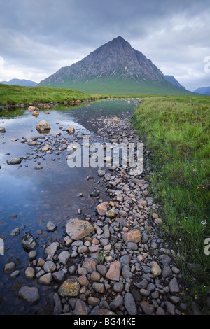 Schottland, Highland Region, Glen Coe, Buachaille Etive Mor Stockfoto