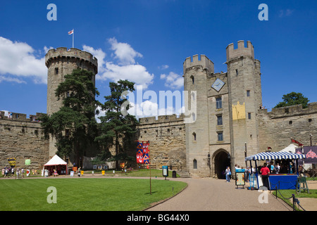 England, Warwickshire, Warwick, Warwick Castle Stockfoto