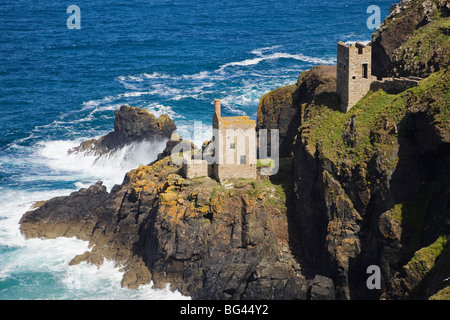 England, Cornwall, Botallack Mine Stockfoto