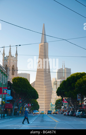 USA, California, San Francisco, TransAmerica Building Stockfoto