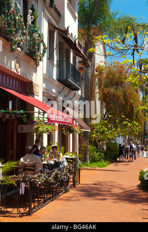 USA, California, Santa Barbara, State Street Stockfoto