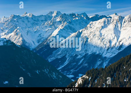 Verbier, Wallis, Quatre Vallées Region, Schweiz Stockfoto