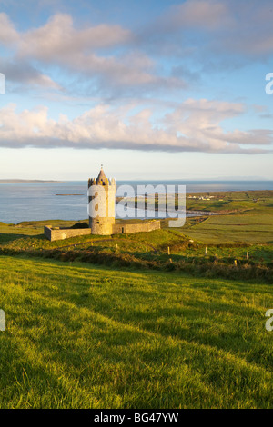 Doonagore Castle, Doolin, Co. Clare, Irland Stockfoto