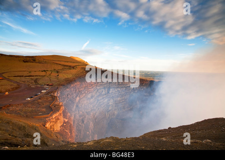 Masaya, Nicaragua Park Natinal Volcan Masaya, Santiago Krater Stockfoto