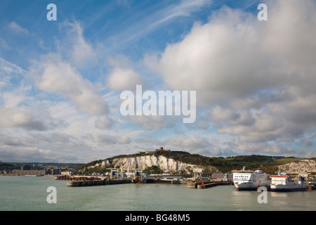 Weiße Klippen von Dover, Dover, Kent, England, UK Stockfoto