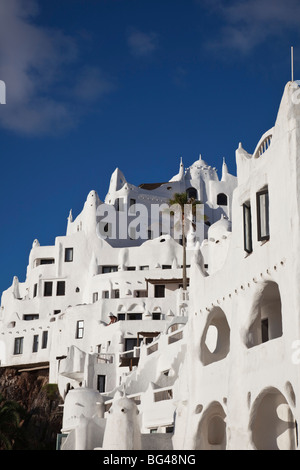 Uruguay, Punta del Este-Gegend, Punta Ballena, Casapueblo, Hotel und Kunst-Galerie des Künstlers Carlos Paez Vilaro Stockfoto