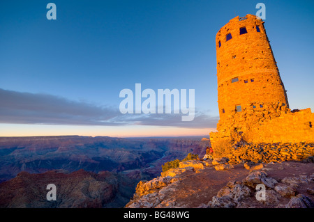 USA, Arizona, Grand Canyon, Desert View Watchtower Stockfoto