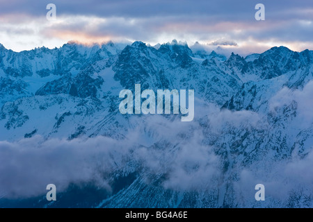 Verbier, Wallis, Quatre Vallées Region, Berner Alpen, Schweiz Stockfoto