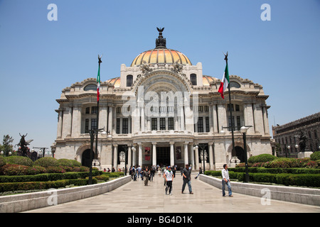 Palacio de Bellas Artes, Konzertsaal, Mexico City, Mexiko, Nordamerika Stockfoto