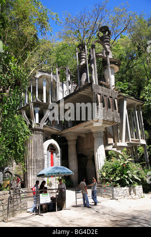 Eingang zum Las Pozas, die Pools, erstellt von Edward James, Xilitla, Bundesstaat San Luis Potosí, Mexiko Stockfoto