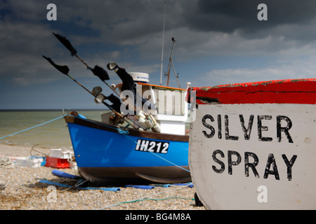 Silber Spray Stockfoto