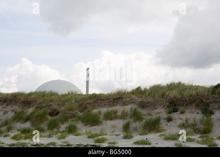 Nukleare Powerstation in Borssele, Niederlande Stockfoto