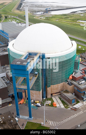 Nukleare Powerstation in Borssele, Niederlande Stockfoto