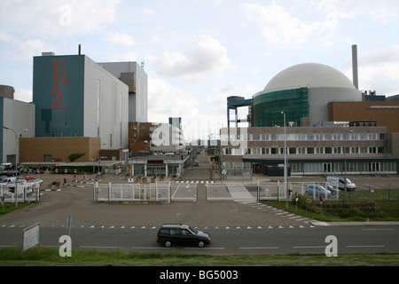 Nukleare Powerstation in Borssele, Niederlande Stockfoto