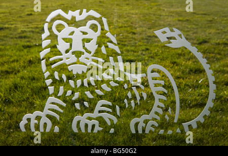 ING Bank Hauptsitz in Amsterdam. Stockfoto