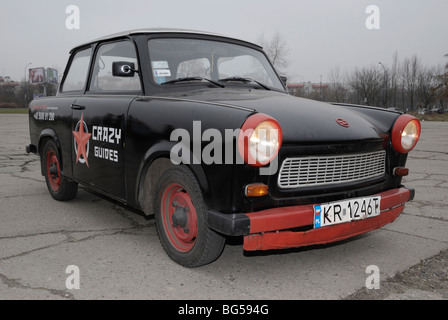 Ein Motorwagen der kommunistischen Ära Trabant 601. Krakau, Polen. Stockfoto