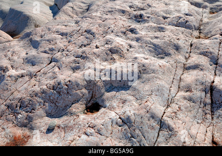 Eine seltsame Felsen Formen der felsigen Inseln des Archipels Porvoo an einem warmen Sommertag, Porvoo, Finnland, Europa. Die Porvoo... Stockfoto