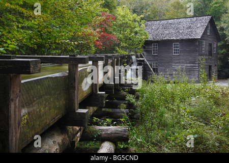 Die Mingus Grist Mill Native Cherokee Indians Great Smoky Mountains National Park North Carolina NC große hochauflösende horizontale in den USA hohe Auflösung Stockfoto